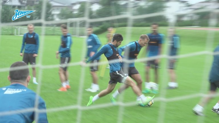 ゼニトの球際攻防からのフィニッシュ！1対1！