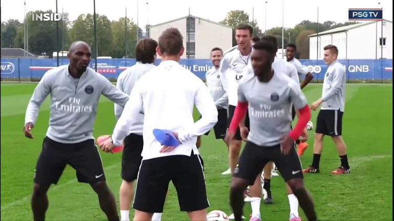 【アップにおすすめ！】パリサンジェルマンの反応スピードを鍛えるトレーニング