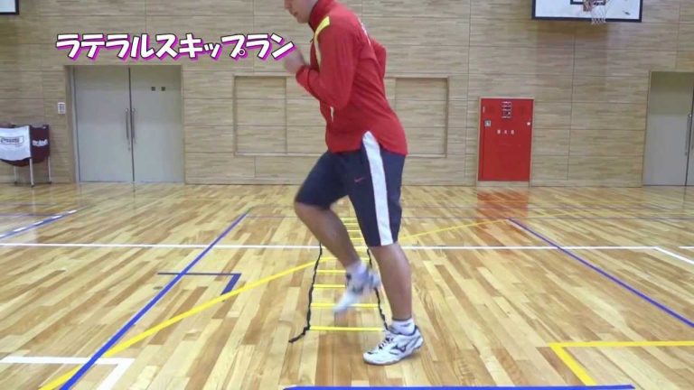 【瞬発力を鍛える】１５種類のラダートレーニングメニュー　初級編