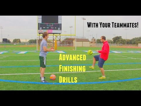 【シュートスキルを高める！】胸トラップ、シュートトレーニング