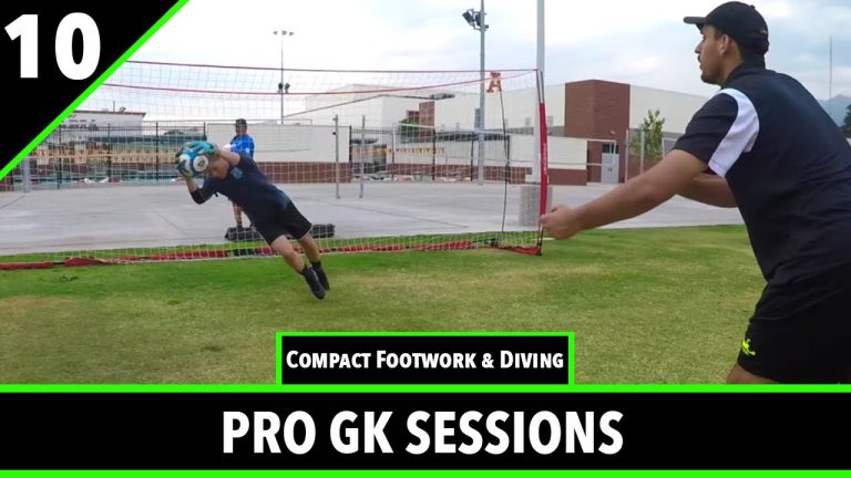 【ドリルで実践的な動き】キーパーの個人トレーニング