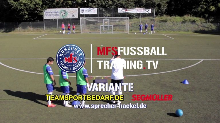 【左右のシュートも！】敏捷性とバランスを一連の動作で鍛えるコーディネーション